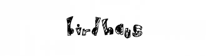 birdhaus  Frei Schriftart Herunterladen