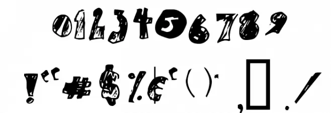 birdhaus Font OTHER CHARS