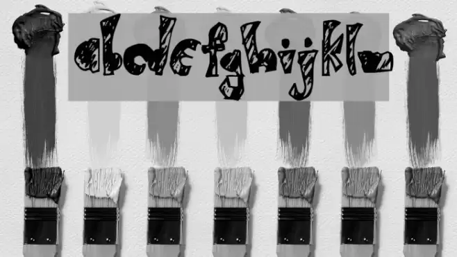 birdhaus Font examples