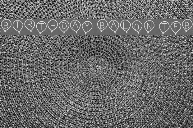 birthday balon tfb Font examples