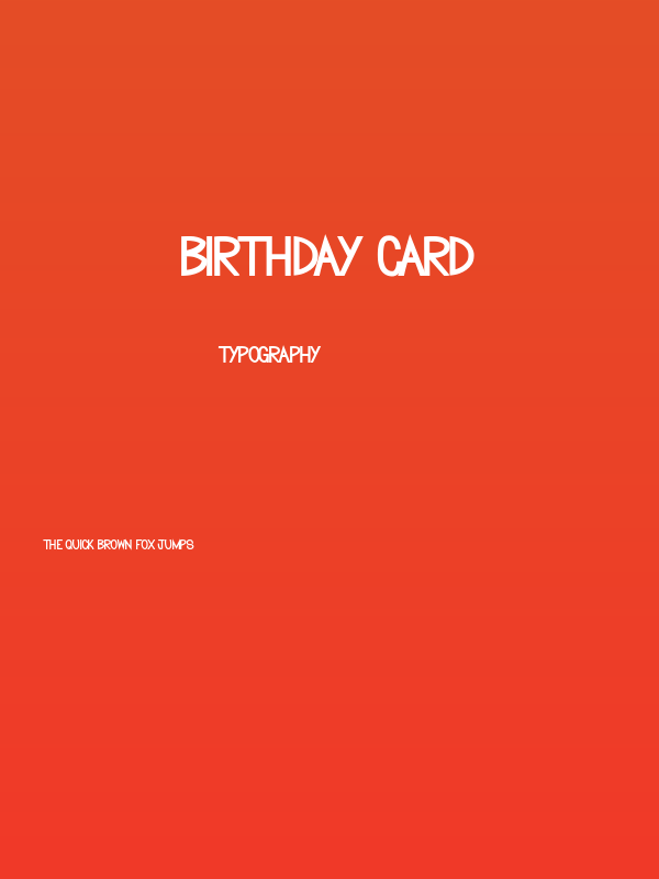 birthday card Poster