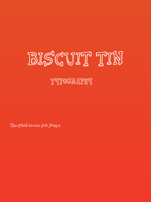 biscuit tin Poster