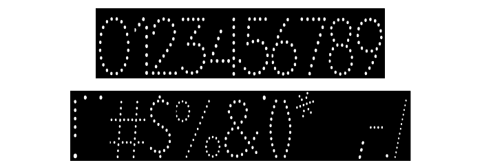 bisturi night club Font OTHER CHARS