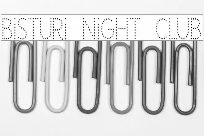 bisturi night club Шрифта examples