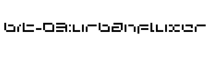 bit-03:urbanfluxer  Free Fonts Download