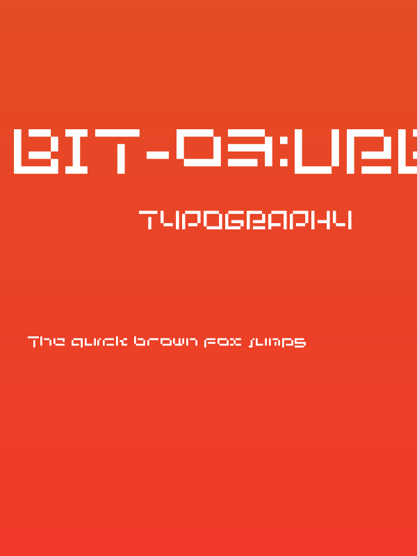 bit-03:urbanfluxer Poster