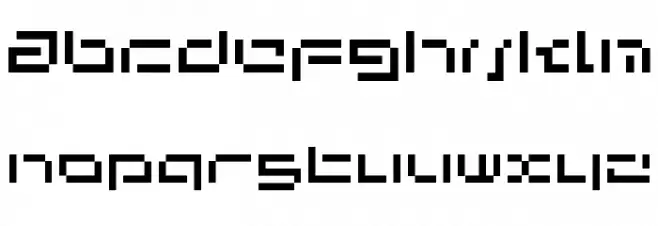 bit-03:urbanfluxer フォント 小文字