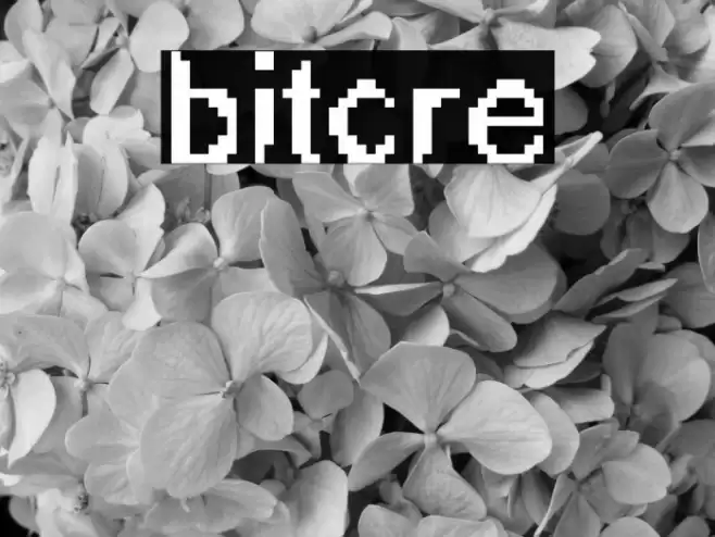 bitcre Font examples