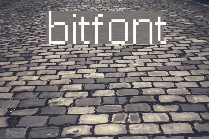 bitfont Font examples