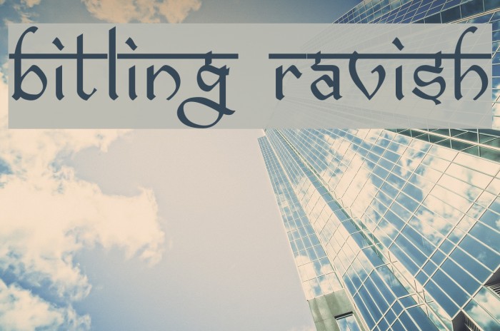 bitling ravish Example 1