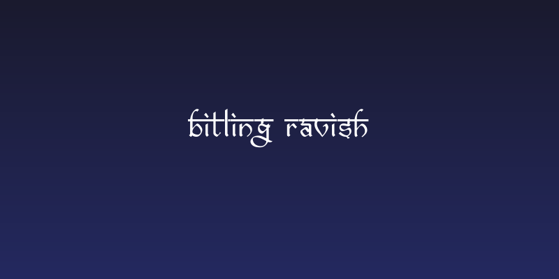 bitling ravish Social Header