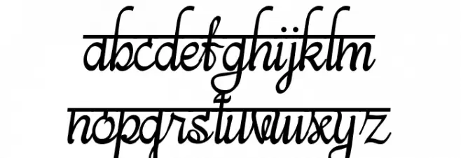 bits indian calligra Regular Polices MAJUSCULES