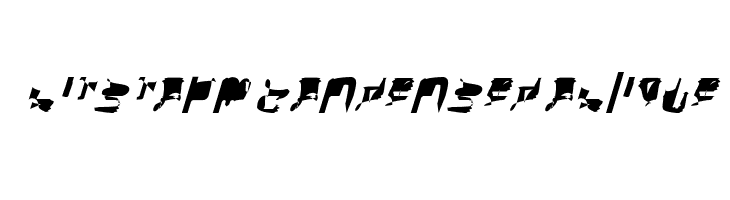 bitstorm condensed oblique  नि: शुल्क फ़ॉन्ट्स डाउनलोड