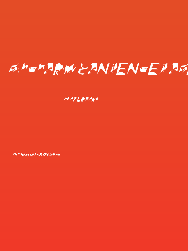 bitstorm condensed oblique Poster