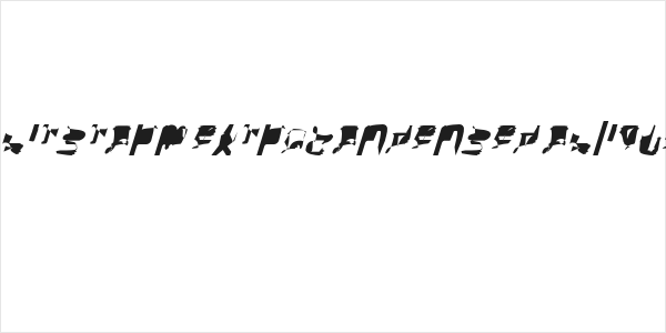 bitstorm extracondensed oblique Logo