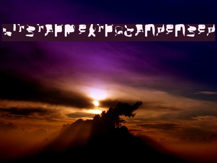 bitstorm extracondensed Example 3