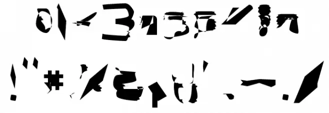 bitstorm extraextended Font OTHER CHARS