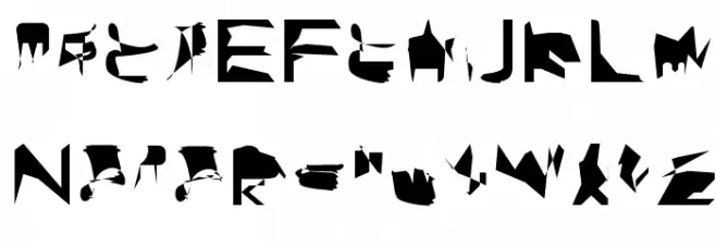 bitstorm extraextended Schriftart Groß