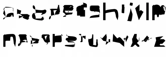 bitstorm extraextended Schriftart Kleinbuchstaben
