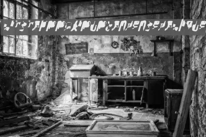 bitstorm maximumcondensed oblique Font examples