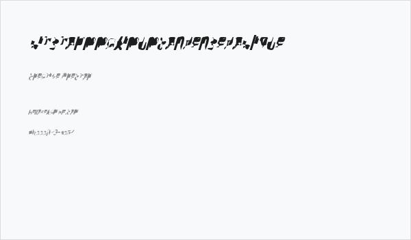 bitstorm maximumcondensed oblique Business Card