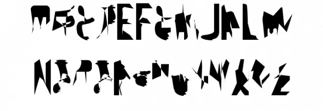 bitstorm maximumcondensed Schriftart Groß