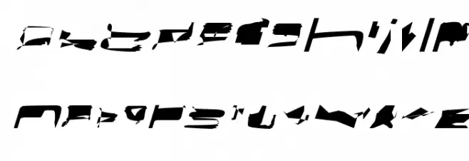 bitstorm maximumextended oblique Schriftart Kleinbuchstaben
