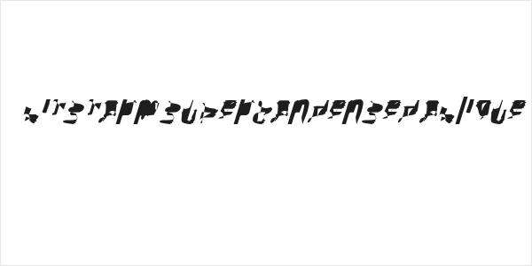 bitstorm supercondensed oblique Logo