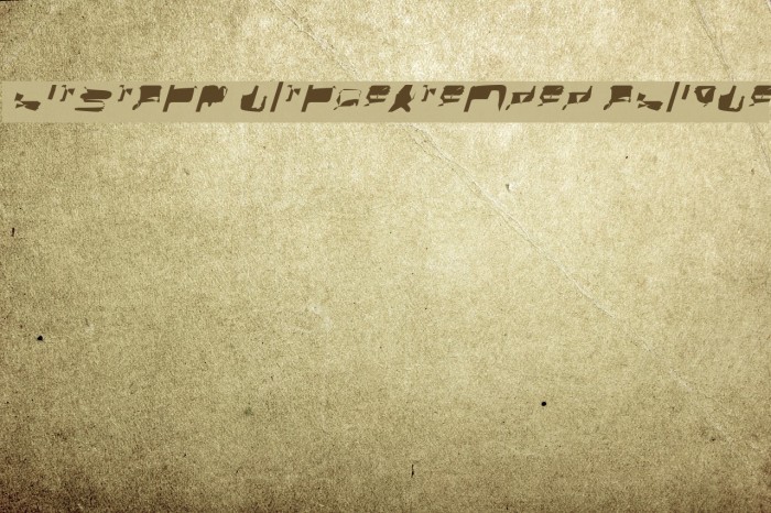 bitstorm ultraextended oblique Font examples