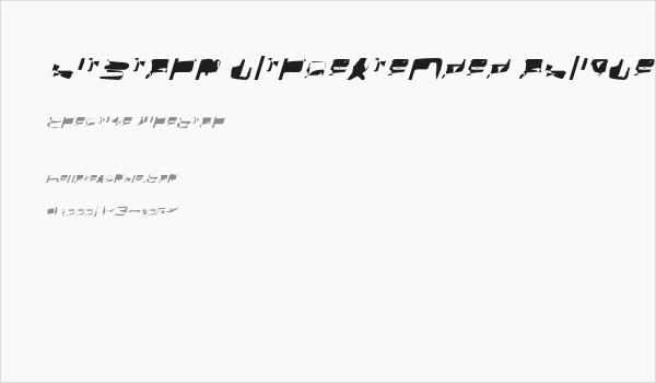 bitstorm ultraextended oblique Business Card