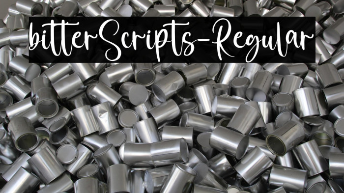 bitterScripts-Regular Example 1
