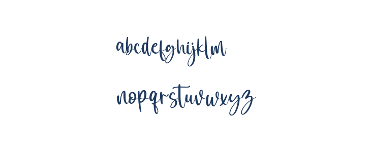 bitterScripts-Regular Lowercase