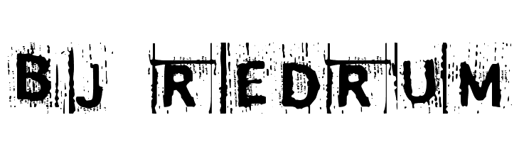 BJ REDRUM  Скачать бесплатные шрифты