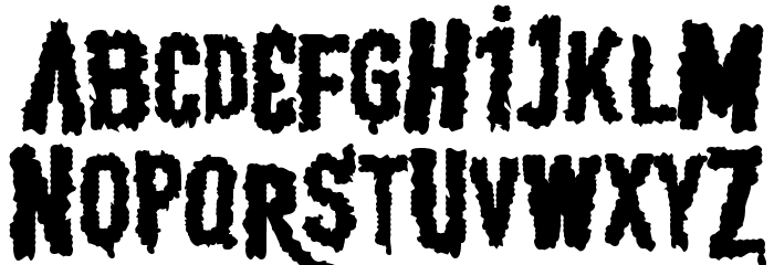 BJ REVOLTA Font LOWERCASE