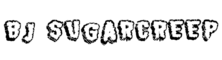 BJ SUGARCREEP Font