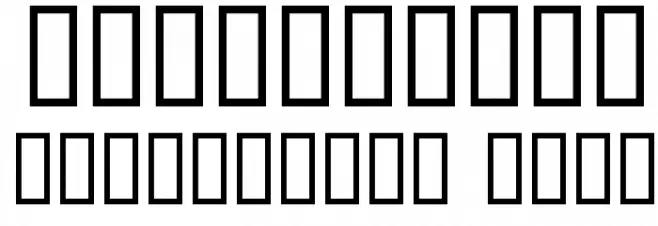 BJ SUGARCREEP Font Alte caractere