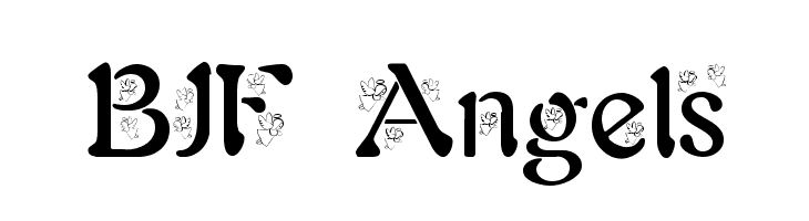 BJF Angels Font