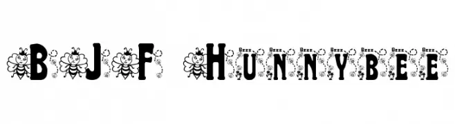 BJF Hunnybee  font caratteri gratis