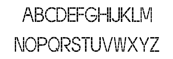 BJF Thread Font LOWERCASE