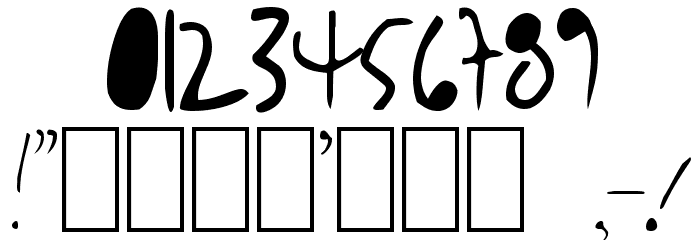 BjBj Font OTHER CHARS