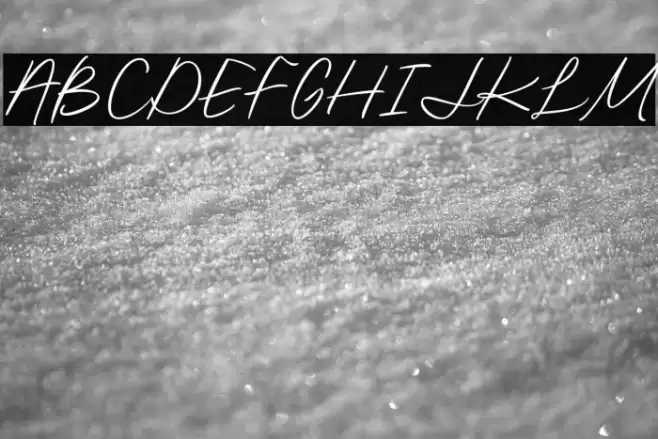 BjornssonSignature-Regular Font examples