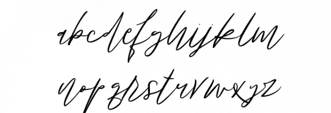 BjornssonSignature-Regular Fuentes MINÚSCULAS