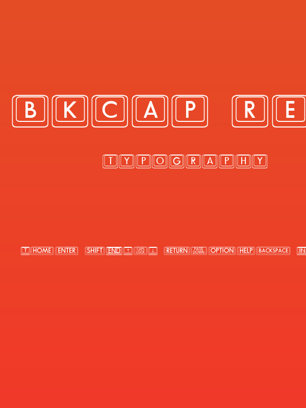 BKCap Regular Poster