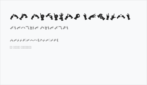 Bk Bisindo Regular Business Card