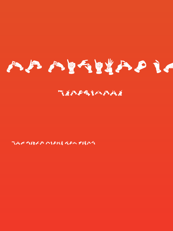 Bk Bisindo Regular Poster