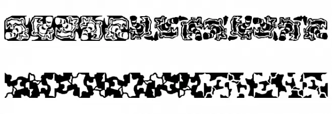 bk1 Font UPPERCASE
