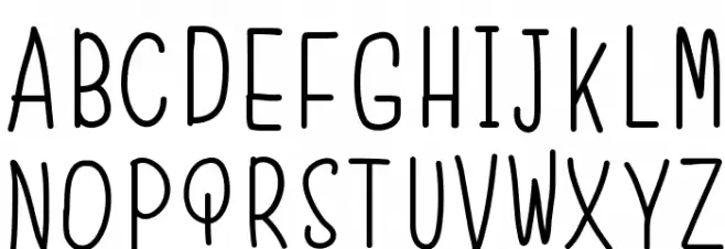 bkobiii Schriftart Groß