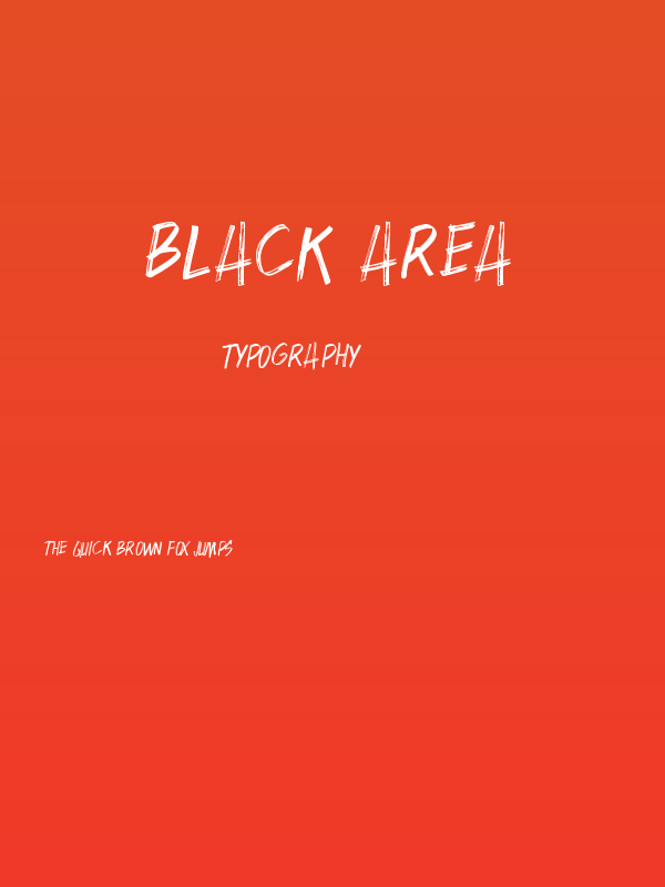 BLACK AREA Poster