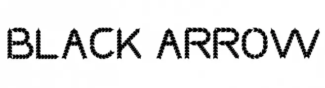 BLACK ARROW  Fuentes Gratis Descargar
