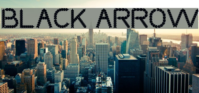 BLACK ARROW لخطوط تنزيل examples